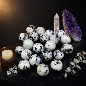 Rainbow Moonstone <b>crystal</b> <b>sphere</b> - handmade carvings - energy/chakra/reiki - 2.5 inch (6.25 cms) dia and 250 gms (0.55 lb) - - Product Image 3