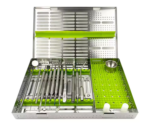 طقم زرع الأسنان دينتيوم 18 قطعة، طقم جراحي أصلي 100٪ لأدوات طب الأسنان وزرع اللثة والأسنان - Product Image 2