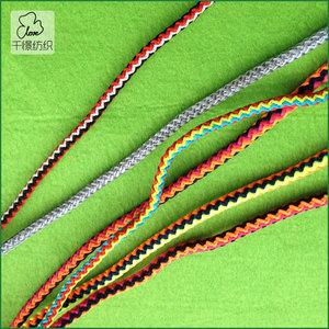 Nhà Sản Xuất Cung <span class=keywords><strong>C</strong></span>ấp Hỗn Hợp Màu Crochet Vòng Dây Cho Thể Thao Mặ<span class=keywords><strong>c</strong></span> Chất Lượng Tốt Đầy Màu Sắ<span class=keywords><strong>c</strong></span> Sợi Dây Thừng Chuỗi Cho Khởi Động Ck002 - Product Image 1