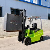 Chariot élévateur chinois WGZN 2 tonnes, 3 tonnes, 5 tonnes avec fourches rotatives et pince rotative – Prix compétitif