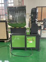 Broyeur de déchets de bois industriels à arbre unique SAINTY, à haut taux de recyclage, avec moteur 7,5 kW, boîte de vitesses et moteur, écologique