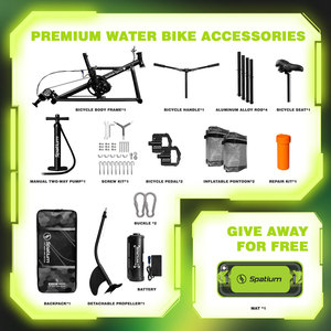 Spatium 2025 Bộ sưu tập mới pontoons Inflatable e-nước điện xe đạp nước thuyền đạp xe đạp xe đạp để bán - Product Image 6