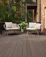 Revêtements de terrasse et de sol en WPC extrudé, prix direct usine, pour extérieur, résistants à l'eau et aux intempéries, vente en gros
