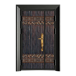 Peau de porte en acier laminé à froid de style <span class=keywords><strong>Carmen</strong></span>, embossée, adaptée aux portes d'entrée principales de sécurité, directement de l'usine - Product Image 2