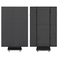 Pantalla LED Plegable Digital P2.5 P2 GOB para Interiores, Doble Cara, Tres Lúmenes, Diodo, Póster Tríptico, con CMS Basado en la Nube, 3 Años de Garantía