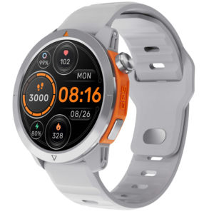 Montre connectée GPS BT Call 3ATM prenant en charge la surveillance de l'oxygène sanguin et de la fréquence cardiaque, charge magnétique, montre connectée VG47 PRO - Product Image 1