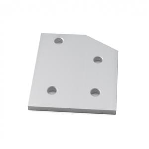 Изготовленный на заказ, 15 серии 3 ''X 3,5'', алюминиевая плоская пластина с 4 отверстиями под углом 30 градусов для алюминиевого профиля #6468 - Product Image 1
