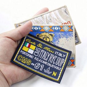 Factory Price Custom Embroidery <b>Patches</b> Sew on for Hat and Clothing Embroidered Badges <b>Patch</b> - Product Image 1