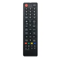 Télécommande AA59-00818A pour téléviseurs Samsung avec téléviseurs intelligents incurvés Samsung LED Crystal, aucune programmation nécessaire