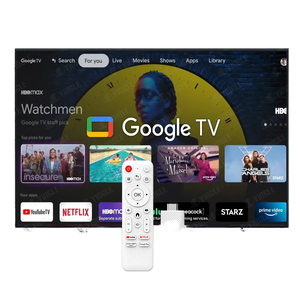 Téléviseur intelligent QLED de 32 à 120 pouces avec design sans bordure, aspect noir, version globale 4K ultra HD - Product Image 5
