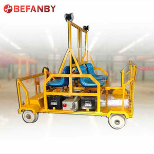 Vélo électrique automatique sur rail en acier, alimenté par batterie, pour travaux ferroviaires en usine - Product Image 6