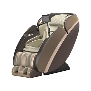 Cadeira de massagem reclinável com função de trilha SL para massagem relaxante real, cadeira de massagem de corpo inteiro com gravidade zero, fabricação de controle de tempo