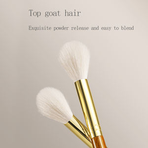 Rownyon 하이 퀄리티 메이크업 브러쉬 Bahua 핸들 전문 파우더 브러쉬 하이라이트 블러셔 브러쉬 - Product Image 4