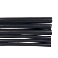 Recharges de pistolet à colle chaude multi-températures GZWW, mini-bâtonnets noirs pour le travail du bois, la construction et l'emballage