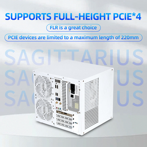 <span class=keywords><strong>Case</strong></span> NAS Sagittarius 8 Bay Hot Swap MATX <span class=keywords><strong>ITX</strong></span> con Backplane SATA, Alimentatore ATX e 4 Slot PCIe per Server di Archiviazione - Product Image 5