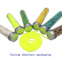Lacets ronds en polyester 4,5 mm durables, 224 couleurs, lacets pour baskets, logo personnalisé
