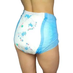 Direct Selling Adult Diaper Cover Pvc Vinyl Thong Incontinence Reusable Malaysia Diapers For 100% Safety