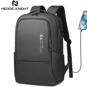 Mochila para Portátil de Negocios para Hombre, Impermeable, con Cierre de Cremallera, Antirrobo, Maletín Ejecutivo de Lujo, Alta Calidad - Product Image 1