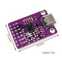 CP2112 Papan Debug USB ke Modul Komunikasi SMBus I2C 2.0 Tpyc-C MicroUSB 2112 Kit Evaluasi untuk Modul Sensor CCS811