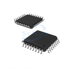 Composants électroniques, puces EFM8LB12F64E-A-QFP32R 32 TQFP intégrés en stock - Product Image 1