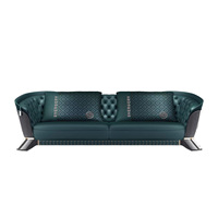 Ensemble de canapés modulaires sectionnels 1+2+3, meubles de salon modernes, canapé pour salon et chambre à coucher, couleur de cuir personnalisable luxueuse