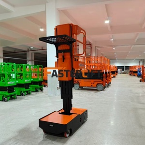 アンナ倉庫運転可能ヨーロッパ標準ハイエンド3M 5Mポータブル電気注文ピッカーリフト - Product Image 3