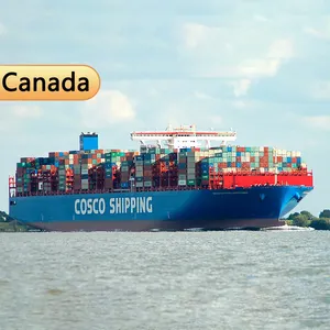 fcl 40ft china sea freight shipping containers shipped to canada