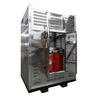 Transformateur sec en résine coulée SCB10 1000-2500 kVA 10 kV/0,4 kV/480 V Triphasé Tout Cuivre Grande Capacité Intérieur