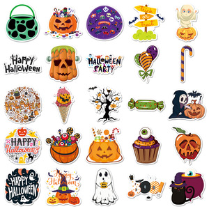 Etiquetas decorativas impermeables personalizadas CCH para té con leche de dibujos animados - Product Image 5