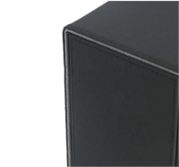Boîtes de rangement en cuir personnalisées pour 200 cartes, boîtes de jeu de cartes en cuir, boîte de jeu de cartes à collectionner Yugioh, boîte de jeu de cartes de tarot