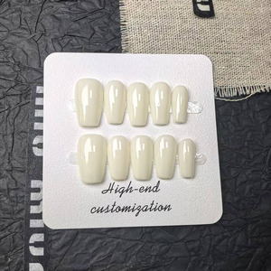 ทำด้วยมืออย่างหมดจดสีทึบนักเต้นบัลเล่ต์โลงศพกดเล็บอเนกประสงค์ยากและนำมาใช้ใหม่ - Product Image 3