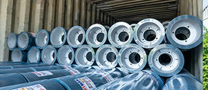 Rodillo de mano de plástico de goma para ataúd Rodillo de mano de plástico de goma Rodillos de goma de poliuretano Negro Amarillo Verde - Product Image 3