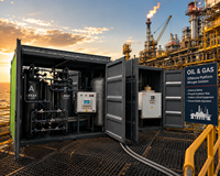 Generador de Nitrógeno PSA Contenerizado para Producción de Gas In Situ, Sistema de Inertización y Purga para Plataformas Petrolíferas y de Gas en Alta Mar