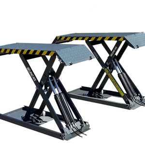 Elevador de Tijera Eléctrico Hidráulico Móvil de Doble Cilindro de 3500 kg <span class=keywords><strong>para</strong></span> Coches, Portátil, con Bloqueo de Seguridad <span class=keywords><strong>para</strong></span> Vehículos, <span class=keywords><strong>para</strong></span> Cambio de Neumáticos y Reparación de Frenos - Product Image 3