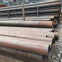Pipa Baja Karbon Seamless ASTM A106 Grade B, Pipa MS Canai Panas untuk Aplikasi Minyak, Gas, dan Struktural