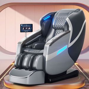 Fauteuil de massage intelligent de luxe avec masseur de pieds, vente en gros personnalisée, massage corporel complet, étirement à domicile, bras mécanique 4D, capsule entièrement automatique - Product Image 3