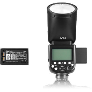 Équipement de Photographie Éclairage Photographique Flash <span class=keywords><strong>Godox</strong></span> <span class=keywords><strong>V1</strong></span> V1C/N/<span class=keywords><strong>S</strong></span> TTL HSS Flash Speedlite pour Appareil Photo Canon <span class=keywords><strong>Sony</strong></span> - Product Image 2