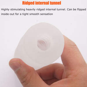 Manchon de pompe à vide en silicone souple manchon de pénis <span class=keywords><strong>tube</strong></span> de massage préservatifs masturbateur masculin pour l'agrandissement du pénis jouet sexuel adulte pour hommes - Product Image 2