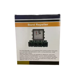 Siêu âm ngoài trời Bird <span class=keywords><strong>Repeller</strong></span> động vật <span class=keywords><strong>Repeller</strong></span> với 4 loa im lặng cho con người cho Mòng Biển pegeon Chim Sẻ - Product Image 5