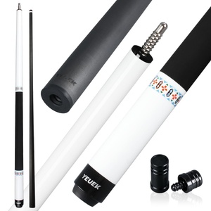 YEUEK Carbon Fiber <b>Pool</b> Cue <b>Stick</b> 12.5mm Tip,Low DeflectionBilliard Cue <b>Sticks</b> <b>Pool</b> <b>Sticks</b> with 3/8 * 8 Pin,58"Cue <b>Stick</b> 19-20oz - Product Image 1