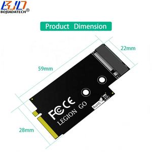 محول جديد من المصنع لتحويل NGFF <span class=keywords><strong>M</strong></span>.<span class=keywords><strong>2</strong></span> Key-<span class=keywords><strong>M</strong></span> PCI-E 4.0 4X NVME SSD لأجهزة Lenovo Legion Go المحمولة - Product Image 3