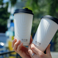 Gobelets en papier à double paroi écologiques jetables avec couvercles pour café, restaurant, service de plats à emporter, conteneur personnalisé
