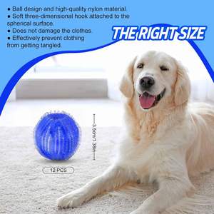<span class=keywords><strong>Boule</strong></span> magique en nylon pour éliminer les taches, <span class=keywords><strong>anti</strong></span>-emmêlement et aspiration des cheveux, nettoyant magique dans la <span class=keywords><strong>machine</strong></span> <span class=keywords><strong>à</strong></span> <span class=keywords><strong>laver</strong></span>, 12 pièces - Product Image 2
