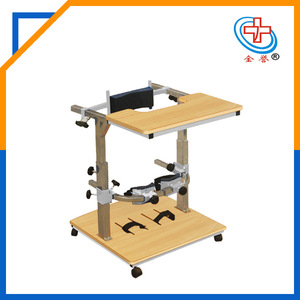 Estructura de entrenamiento para niños, soporte de acero de altura ajustable para rehabilitación de extremidades inferiores, equipo de apoyo postquirúrgico - Product Image 4