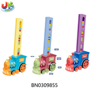 Jouets Jacko : Trains Électriques avec Lumières et Musique, Dominos Automatiques, Trains à Dominos pour Enfants 2023 - Product Image 1