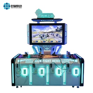 Game <span class=keywords><strong>City</strong></span> consola de juegos interactiva 65 pulgadas <span class=keywords><strong>super</strong></span> display Gun shooting real Touch VR experience Hall Planning fabricantes - Product Image 2
