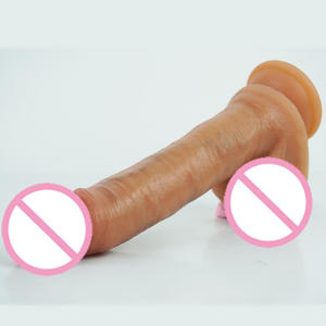 Pengiriman cepat <span class=keywords><strong>dildo</strong></span> silikon dengan perasaan nyata yang dapat ditekuk dan <span class=keywords><strong>Vibrator</strong></span> realistis untuk pria dan wanita - Product Image 5