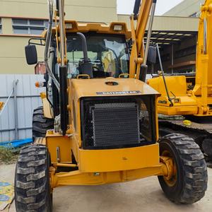 Chargeuse-pelleteuse sur roues Cat 420F de 7 tonnes d'occasion, puissante, avec moteur, boîte de vitesses et pompe, faible nombre d'heures de fonctionnement, état parfait - Product Image 4