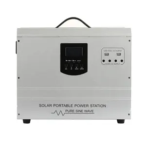 Power Bank Mobile Energy Storage Camping Battery Box 500W 3000W 5000w generatore solare portatile Power Station