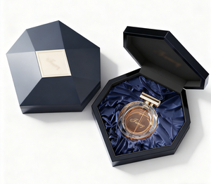 Caja de Regalo de Perfume Personalizada de Lujo |   Empaque Rígido Rectangular de Doble Puerta con Esponja de Materiales Reciclados para Difusor de Aroma - Product Image 5